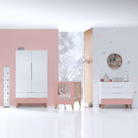 Cómoda infantil madera (4 cajones) estilo nórdico · Lifestyle D247R