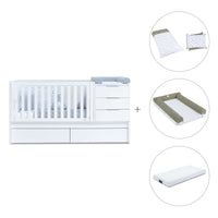 Cuna convertible 70x140 cm blanca · Sero More K546-M7700