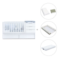 Cuna convertible 70x140 cm blanca · Sero More K546-M7700