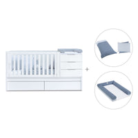 Cuna convertible 70x140 cm blanca · Sero More K546-M7700