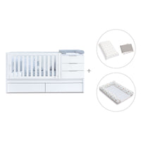 Cuna convertible 70x140 cm blanca · Sero More K546-M7700