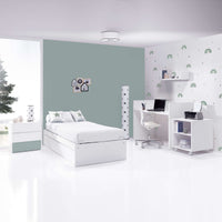 Cuna convertible 70x140 cm blanca/eucalipto · Sero Kubo Eucalyptus K551-M7757