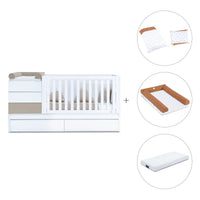 Cuna convertible 70x140 cm beige · Sero Kubo K551-M7753