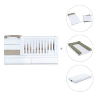 Cuna convertible 70x140 cm beige · Sero Kubo K551-M7753