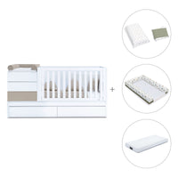 Cuna convertible 70x140 cm beige · Sero Kubo K551-M7753