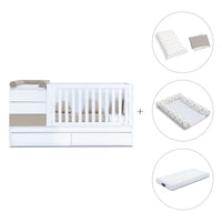 Cuna convertible 70x140 cm beige · Sero Kubo K551-M7753