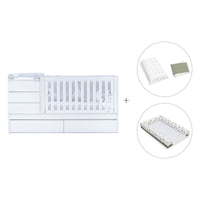Cuna convertible 70x140 cm blanca · Sero Kubo K551-M7700