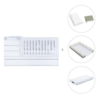 Cuna convertible 70x140 cm blanca · Sero Kubo K551-M7700