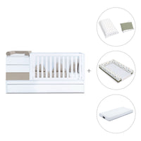 Cuna convertible 70x140 cm beige · Sero Kubo K551-M7753