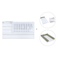 Cuna convertible 70x140 cm blanca · Sero Kubo K551-M7700