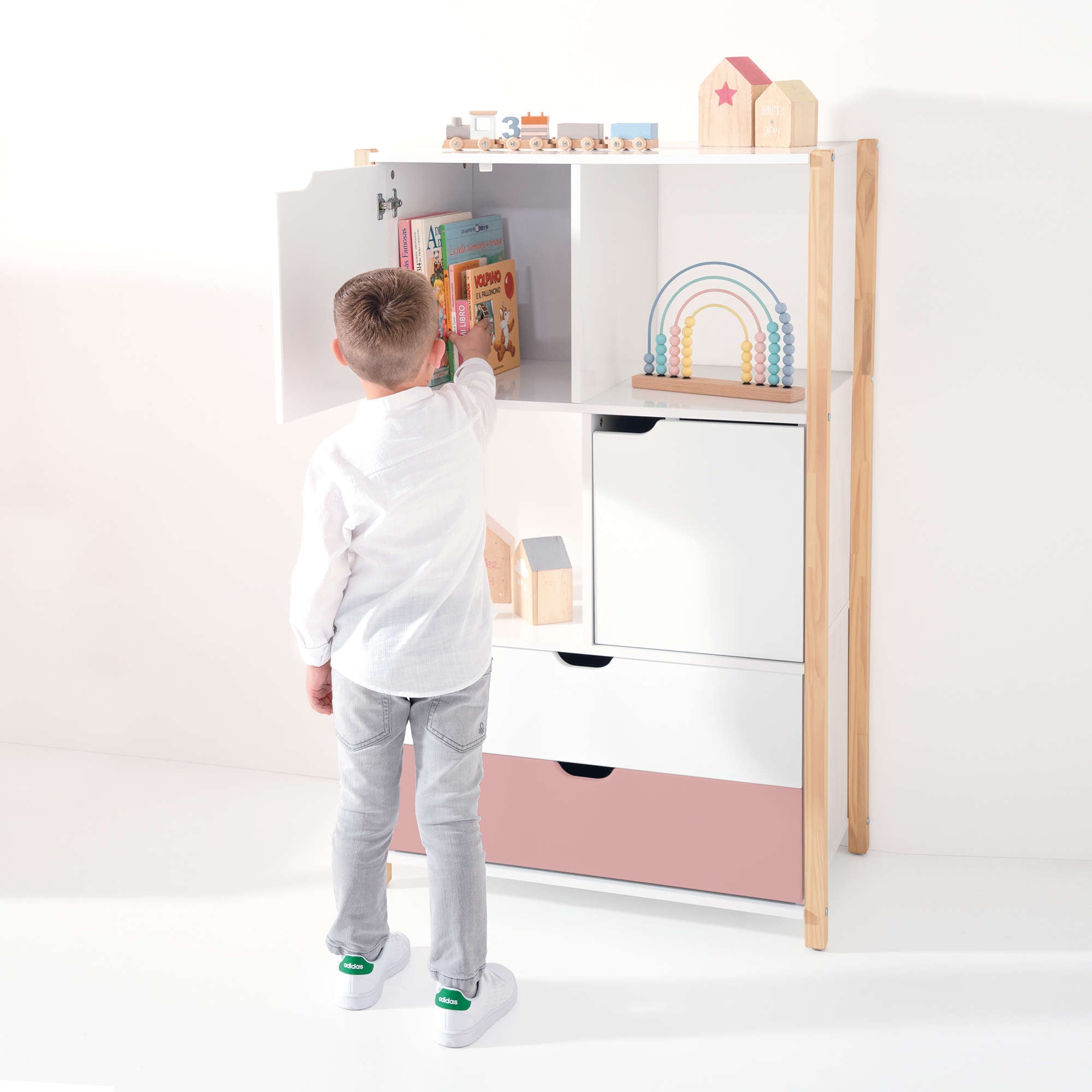 Armario Montessori (puertas y cajones) · Eden+ NW130