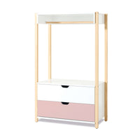 Armario infantil Montessori (con colgador y cajones) · Eden NW131