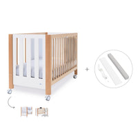 Cuna colecho 60x120 cm (5en1) madera/blanco · Occa C166-M9577