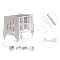 Cuna-escritorio 60x120 cm (2en1) beige · Omni Due Arena C181D-M7753