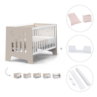 Cuna-escritorio 70x140 cm (2en1) beige · Omni XL C191-M7753