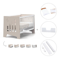 Cuna-escritorio 70x140 cm (2en1) beige · Omni XL C191-M7753