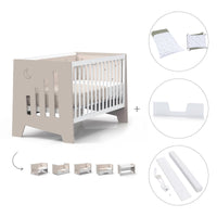 Cuna-escritorio 70x140 cm (2en1) beige · Omni XL C191-M7753