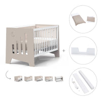 Cuna-escritorio 70x140 cm (2en1) beige · Omni XL C191-M7753