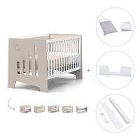 Cuna-escritorio 70x140 cm (2en1) beige · Omni XL C191-M7753