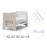 Cuna-escritorio 70x140 cm (2en1) beige · Omni XL C191-M7753