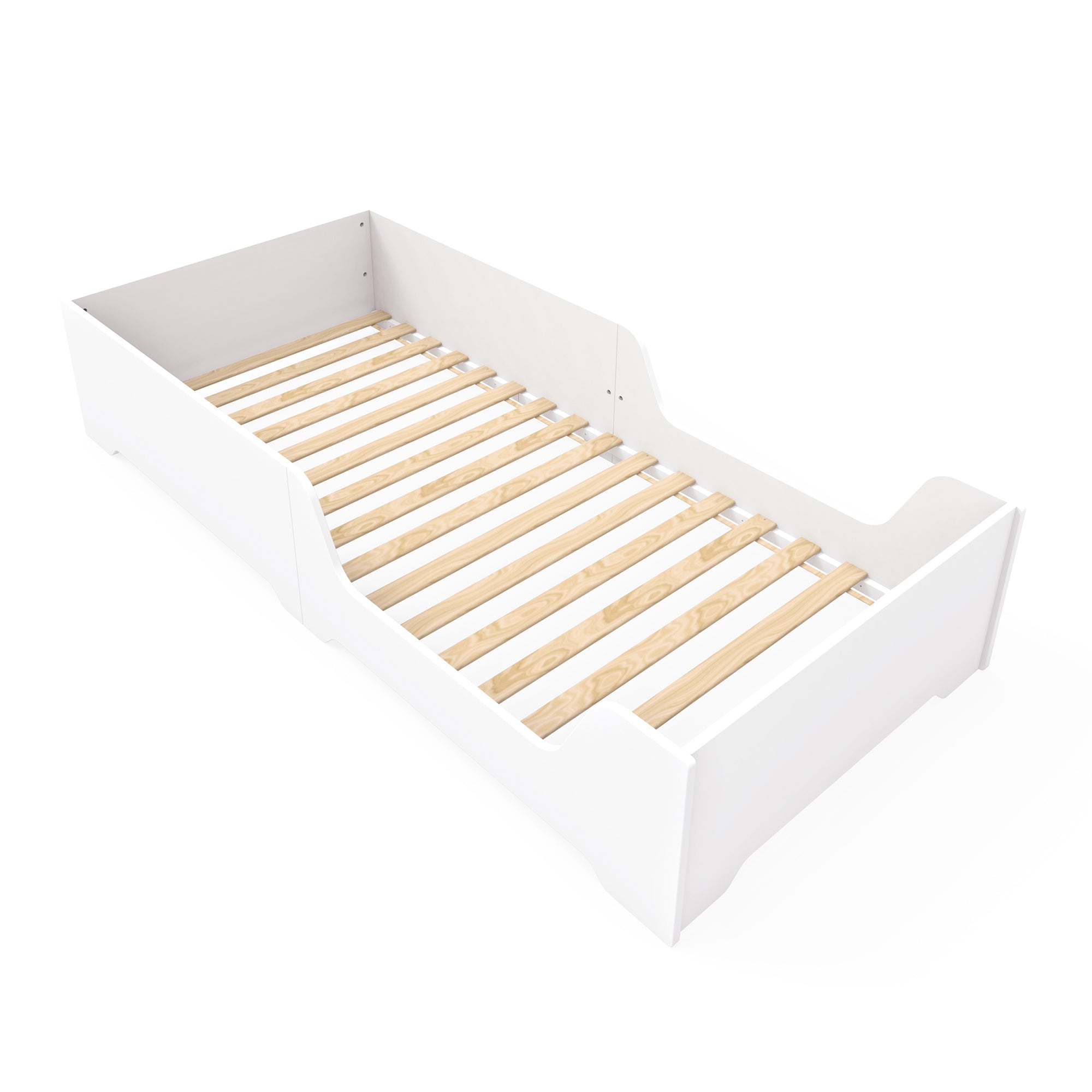 Cama baja Montessori 90x200 cm blanca · Ilmoon QN200