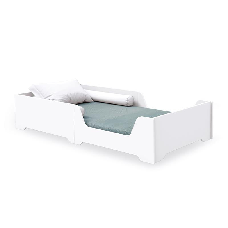 Cama baja Montessori 90x200 cm blanca · Ilmoon QN200