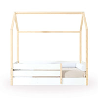 Cama Montessori 70x140 cm madera con cajón inferior · Sogni NB1400C