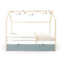 Cama Montessori 90x200 cm con cajón/cama nido en madera · Sogni XL NB2000