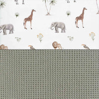Cesta de almacenaje acolchada infantil para productos de higiene · Natura 618-147