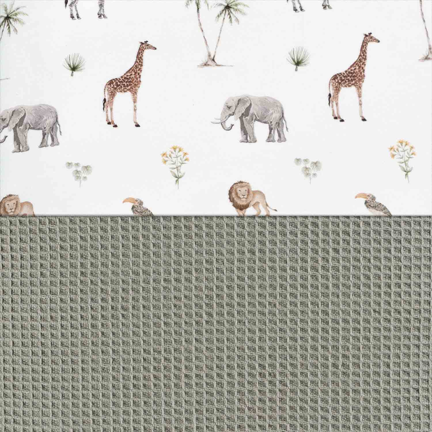 Cesta de almacenaje acolchada infantil para productos de higiene · Natura 618-147
