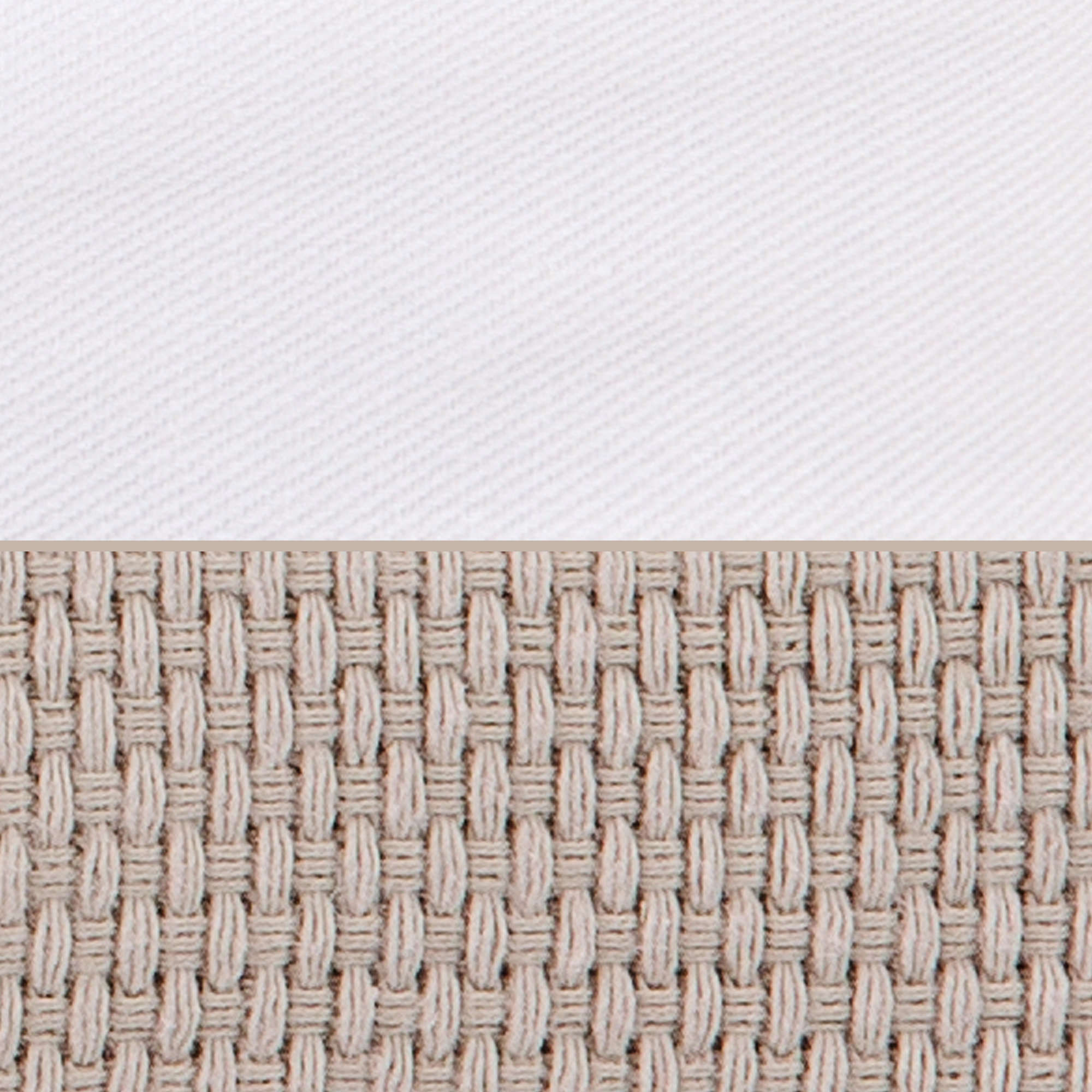 Cesta infantil almacenaje acolchada marrón liso · Arena 618-153