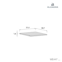 Estante adicional para armario (52 cm) · WE447-M40
