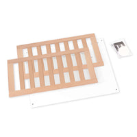 Kit conversión de cuna 60x120 cm a minicuna 60x80 cm madera