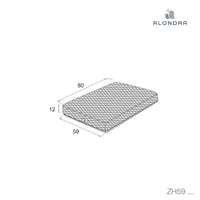 Colchón antiahogo para minicuna 60x80 cm · Gravity+ · ZH59-80
