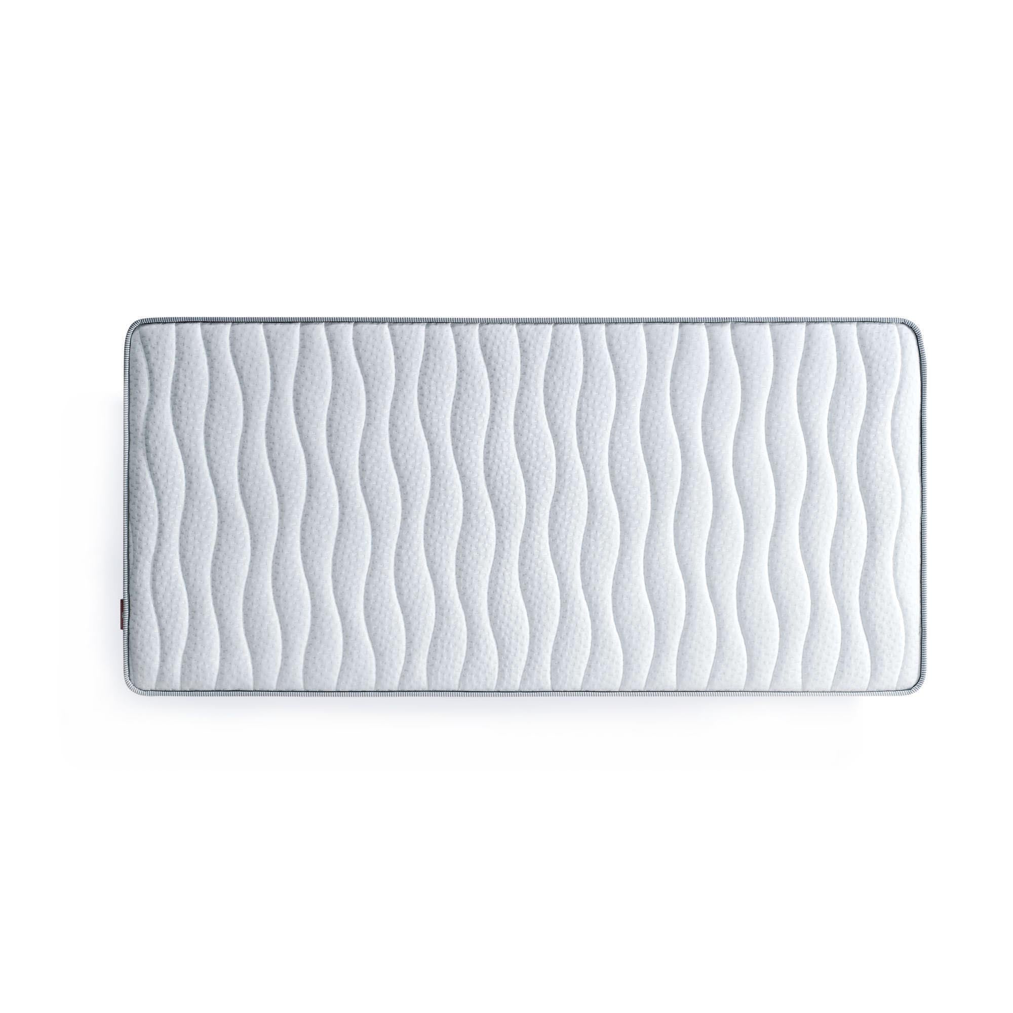 colchón de 80x190 cm viscolástico para cama nido de cuna convertible