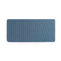 colchón visco de 80x190 cm para la cama nido de una cuna convertible