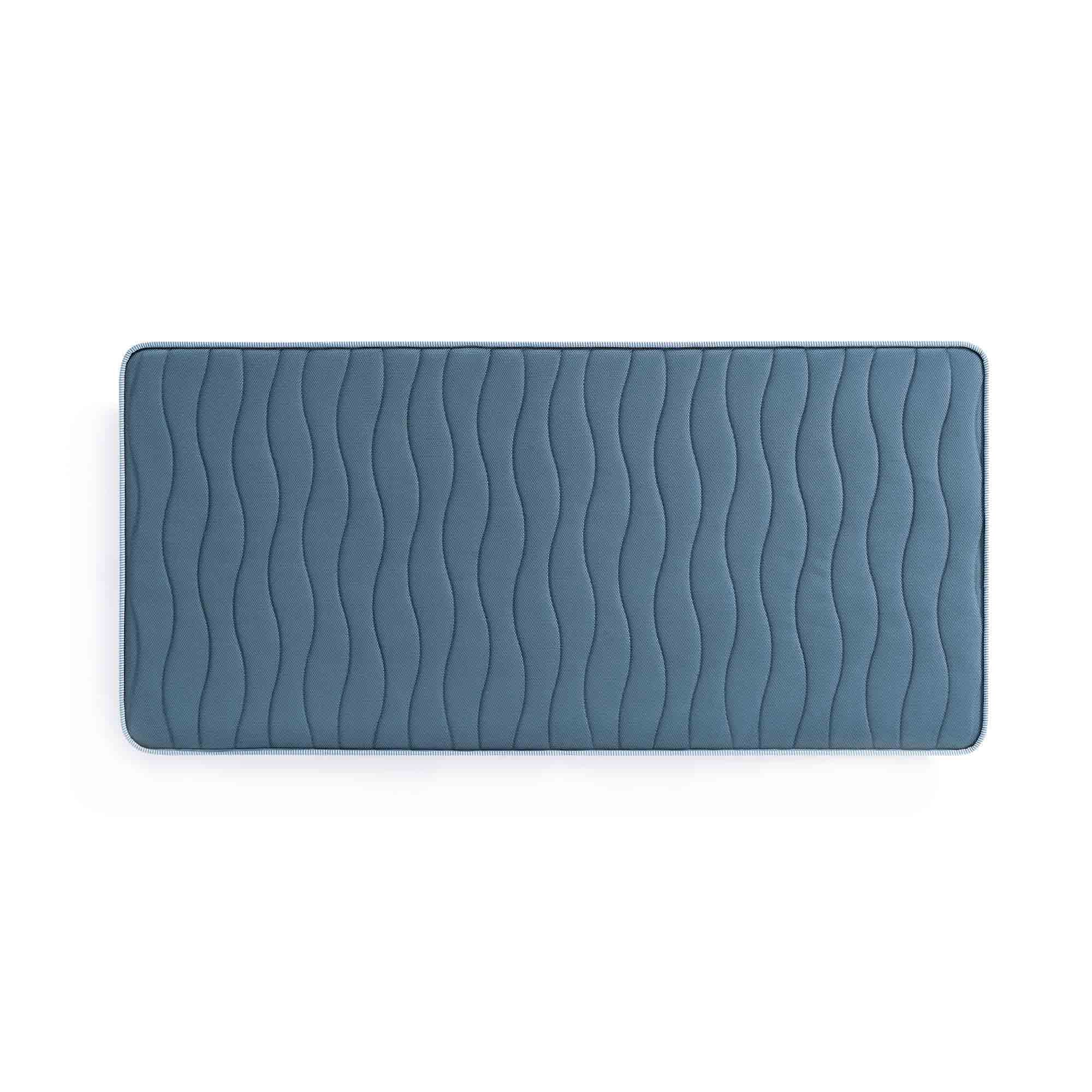 colchón visco de 80x190 cm para la cama nido de una cuna convertible