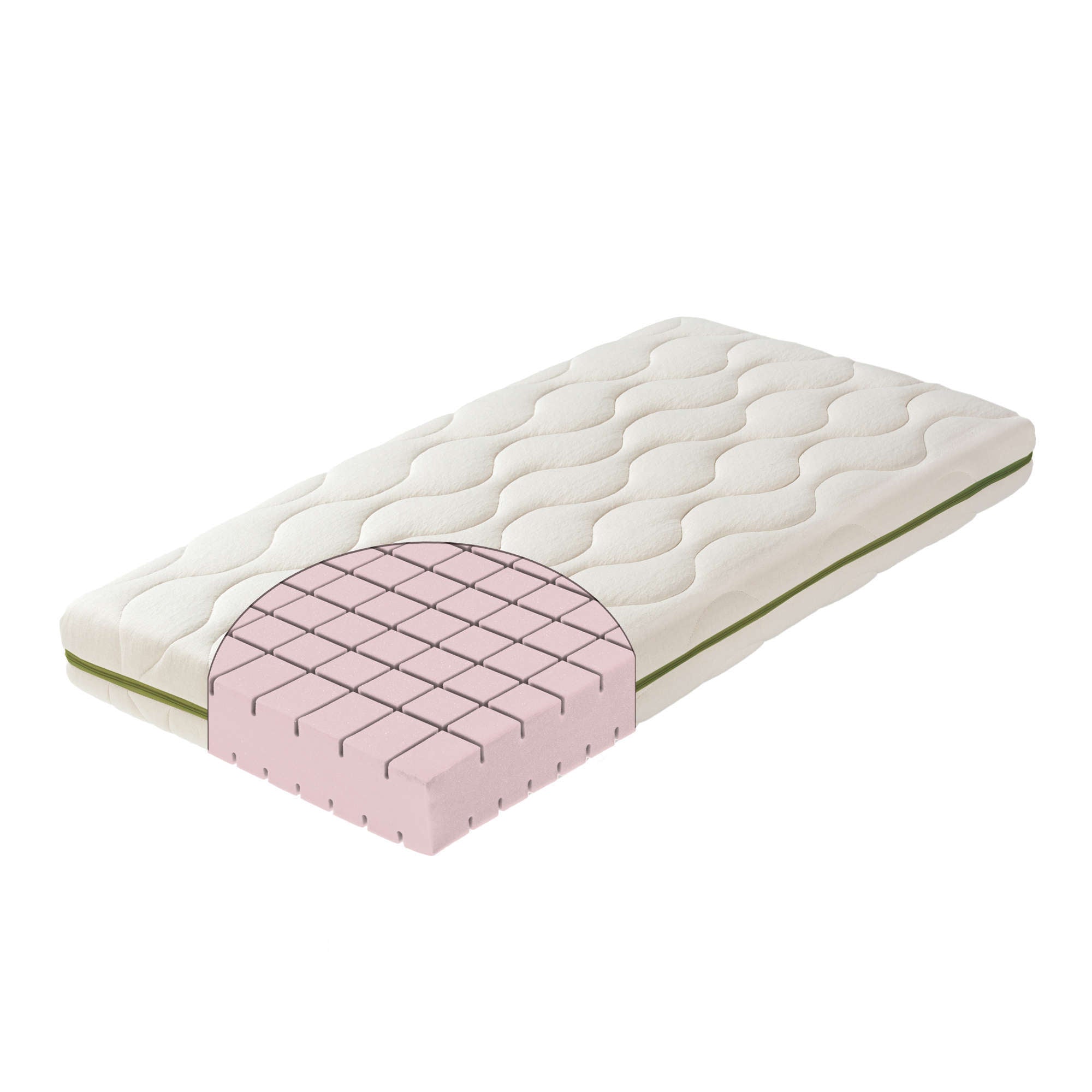 Colchón de soja para cuna bebé 60x120 cm · Organic ZR60-120