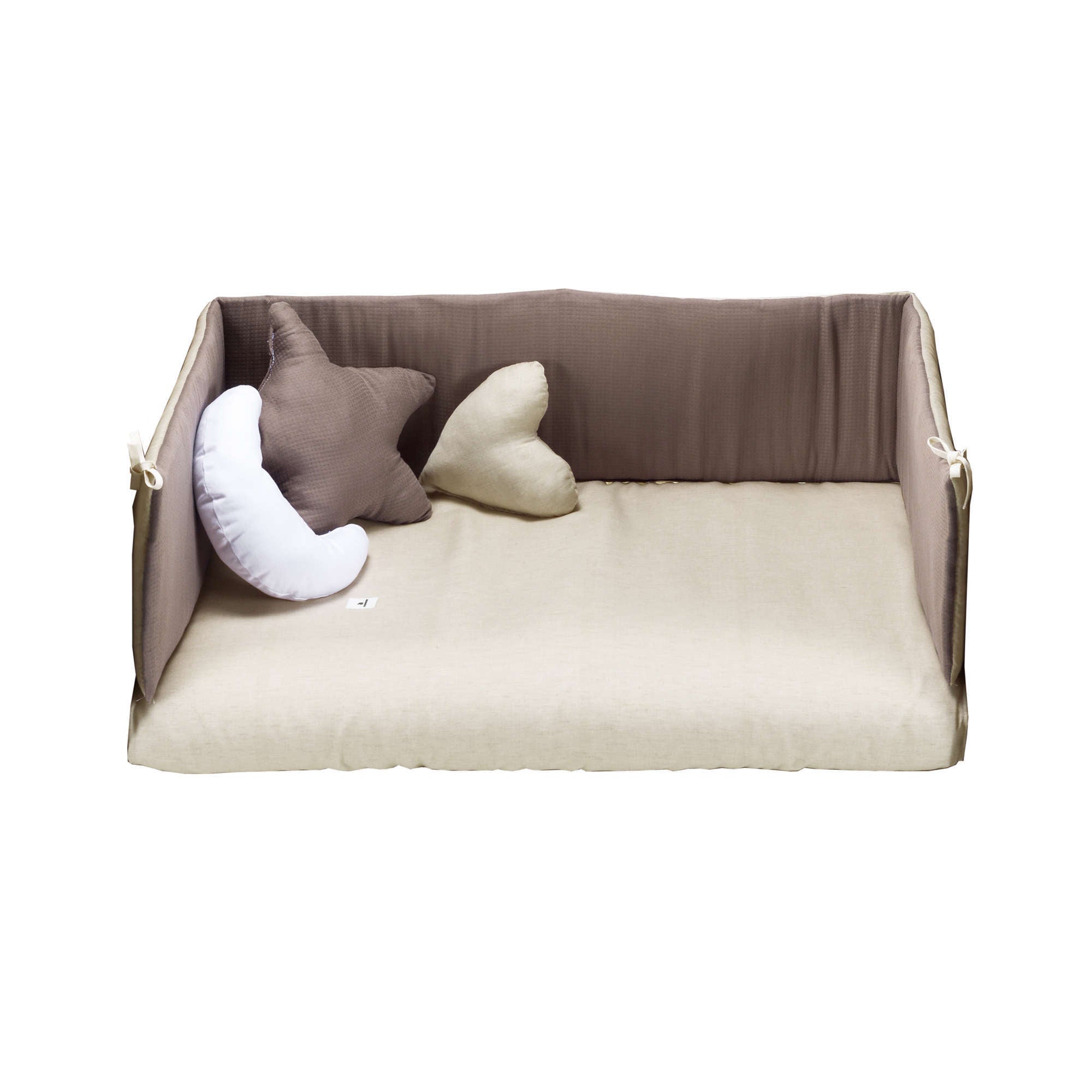 Set textil minicuna colecho 80x50 cm beige · 650S-126 Sahara Sand