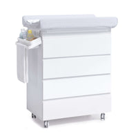 Mueble bañera con ruedas y cambiador · Kubo B751