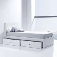 Cama juvenil de 90x200 cm con cajones para niños · Joy QC559