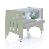 cuna colecho de madera para bebés