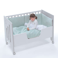 Cuna-escritorio 60x120 cm (2en1) gris · Omni Due Grey C181D-M7778