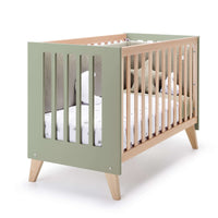 cuna estilo nórdico para bebés