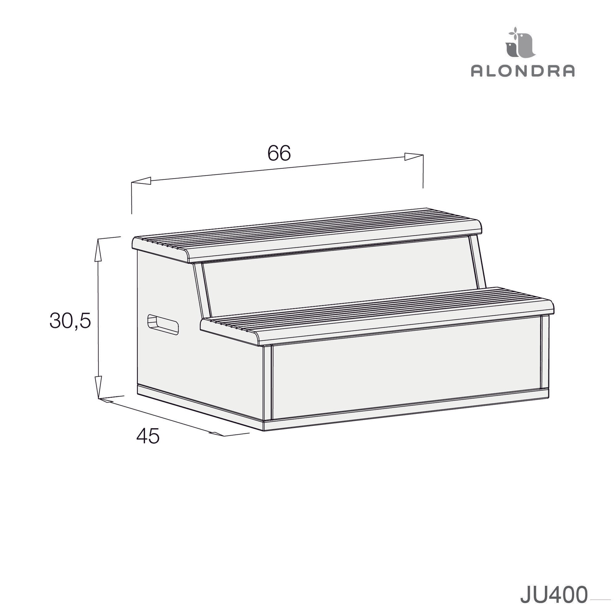 Escalera-juguetero (2en1) para cuna convertible Zen K460 · JU400-M11