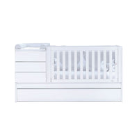 Cuna convertible 70x140 cm blanca · Sero Kubo K551-M7700